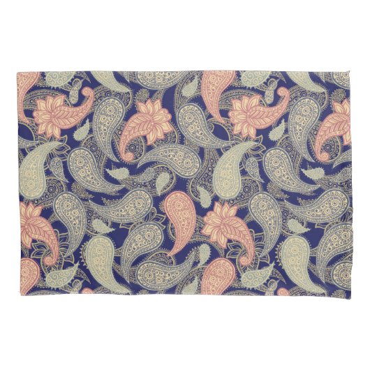 Paisley-Muster  Kissenbezug (Vorderseite)
