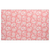 Paisley-Muster Koralle rosa Stoff (Fat Quarter (45,7 x 55,9 cm))