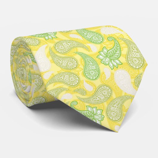 Paisley-Muster Krawatte (Gerollt)