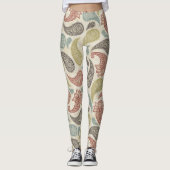 Paisley-Muster Leggings (Vorderseite)