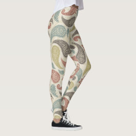 Paisley-Muster Leggings