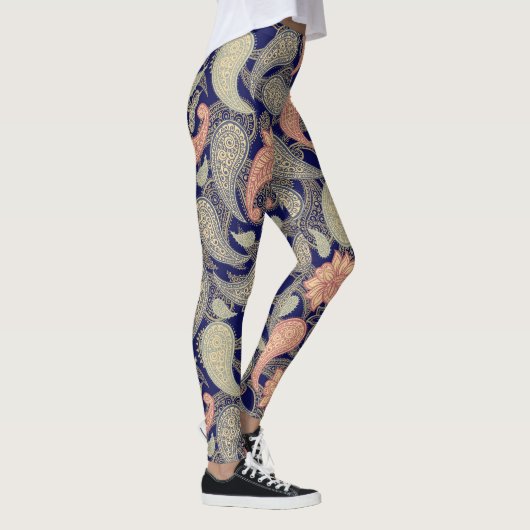 Paisley-Muster  Leggings (Rechts)