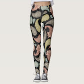 Paisley-Muster  Leggings (Vorderseite)