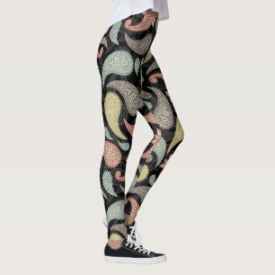 Paisley-Muster Leggings