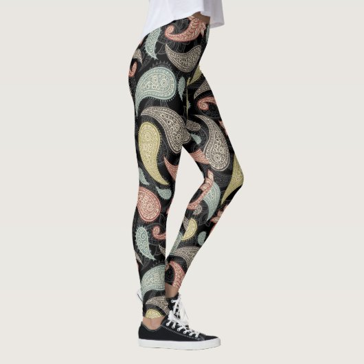 Paisley-Muster  Leggings (Rechts)
