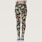 Paisley-Muster  Leggings (Vorderseite)