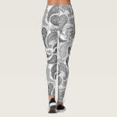 Paisley-Muster Leggings (Rückseite)