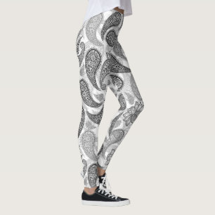 Paisley-Muster Leggings