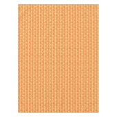 Paisley-Muster, Mandarin und Pastellorange Tischdecke (Vorderseite)