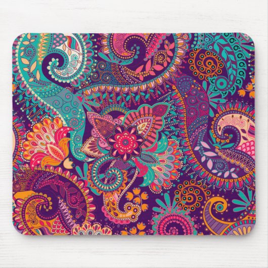 Paisley-Muster Mousepad (Vorne)