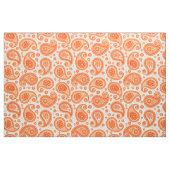 Paisley-Muster orange Farbe Stoff (Fat Quarter (45,7 x 55,9 cm))
