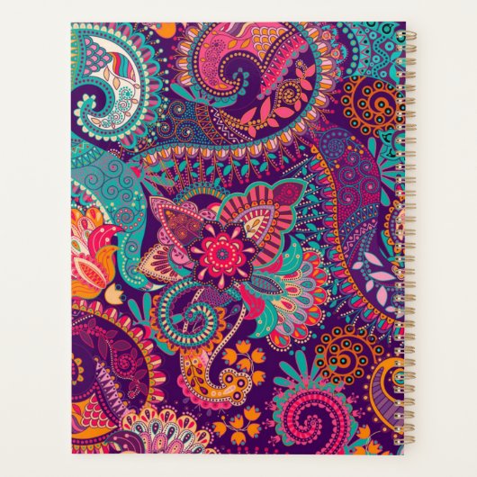 Paisley-Muster Planer (Rückseite)