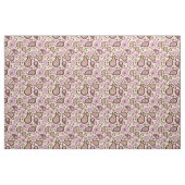 Paisley Muster rosa braun elegant Stoff (Yard (91,4 cm))