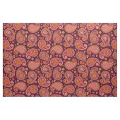 Paisley-Muster Rosa und Maronen Stoff (Fat Quarter (45,7 x 55,9 cm))