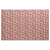 Paisley-Muster Rot-Maronen-Farbe Stoff (Yard (91,4 cm))