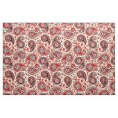 Paisley-Muster Rot-Maronen-Farbe Stoff (Fat Quarter (45,7 x 55,9 cm))