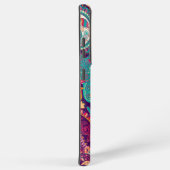 Paisley-Muster Samsung Galaxy Hülle (Rechte Seite)