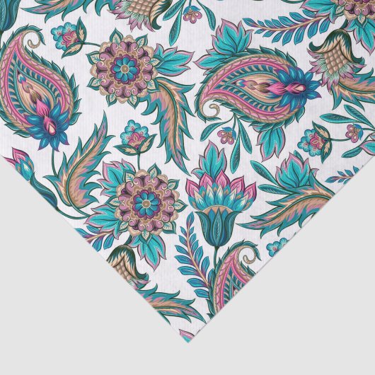 Paisley-Muster Seidenpapier (Ausschnitt)