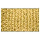 Paisley-Muster, Senfgold und blassgelb Stoff (Fat Quarter (45,7 x 55,9 cm))