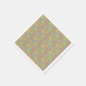 Paisley-Muster. Serviette (Ecke)