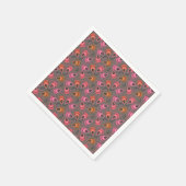 Paisley-Muster. Serviette (Ecke)
