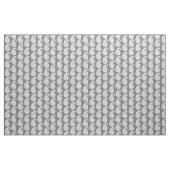 Paisley-Muster, silbergrau / grau und weiß Stoff (Yard (91,4 cm))