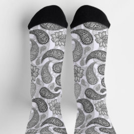 Paisley-Muster Socken