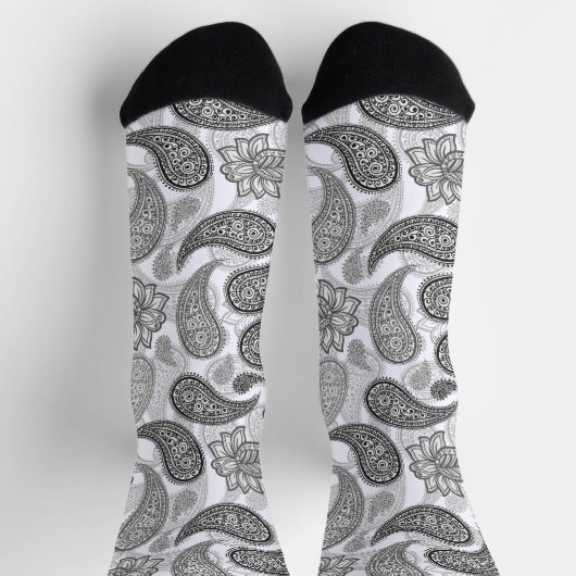 Paisley-Muster Socken (Oben)