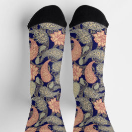 Paisley-Muster Socken