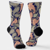 Paisley-Muster  Socken (Gewinkelt)