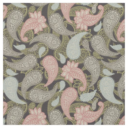 Paisley-Muster Stoff (Nahaufnahme)