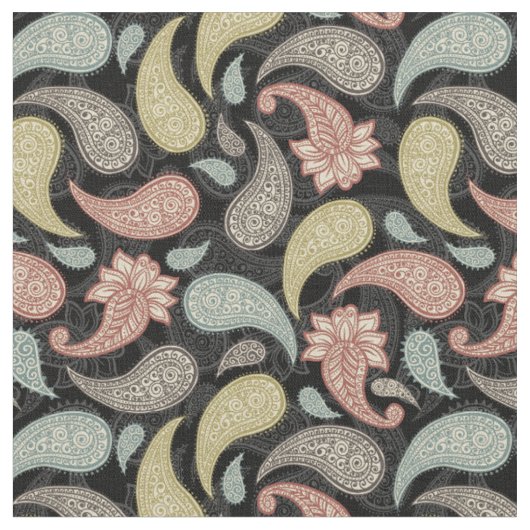 Paisley-Muster Stoff (Nahaufnahme)