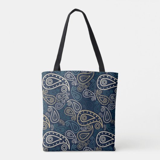 Paisley-Muster Tasche (Rückseite)