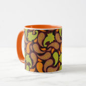 Paisley-Muster  Tasse (Vorderseite Links)