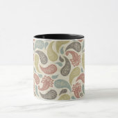Paisley-Muster  Tasse (Zentrum)