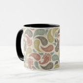 Paisley-Muster  Tasse (Vorderseite Links)