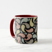 Paisley-Muster Tasse (Vorderseite Links)