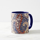 Paisley-Muster Tasse (VorderseiteRechts)
