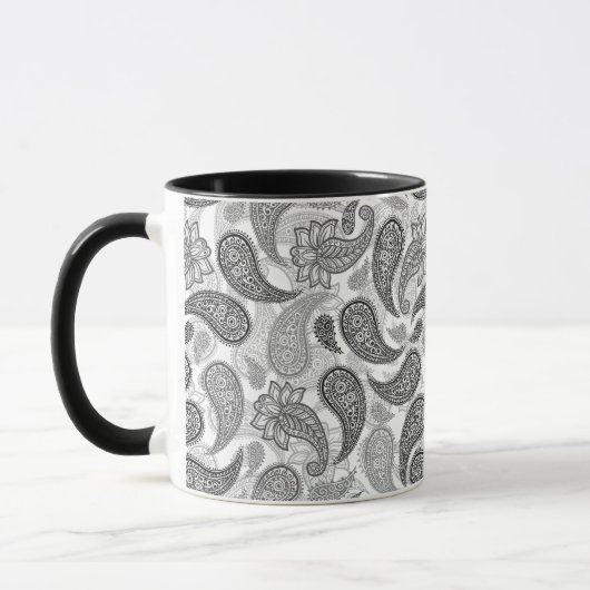 Paisley-Muster Tasse (Links)