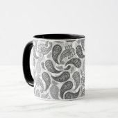 Paisley-Muster Tasse (Vorderseite Links)