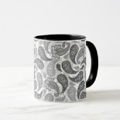 Paisley-Muster Tasse (VorderseiteRechts)