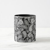 Paisley-Muster Tasse (Zentrum)