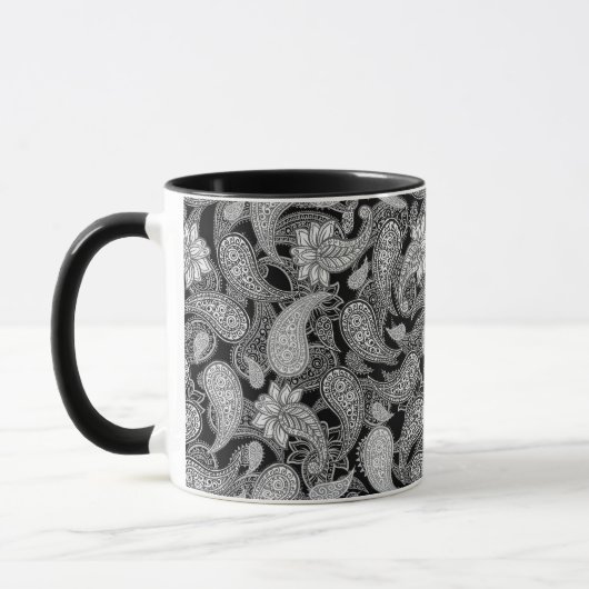 Paisley-Muster Tasse (Links)