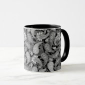 Paisley-Muster Tasse (VorderseiteRechts)