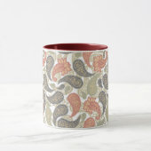 Paisley-Muster  Tasse (Zentrum)