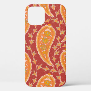 Paisley-Muster. Türkische Gurke. Maroon-orange Case-Mate iPhone Hülle