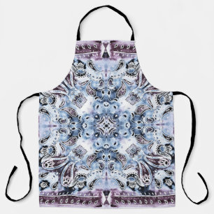 Paisley-Muster: Wasserfarbe, handgezeichnetes Scha Schürze