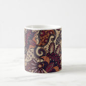 Paisley nahtlose Muster mit dekorativem fl Kaffeetasse (Mittel)