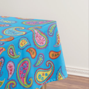 Paisley Niedlich Colorful 1. Party zum Geburtstag Tischdecke
