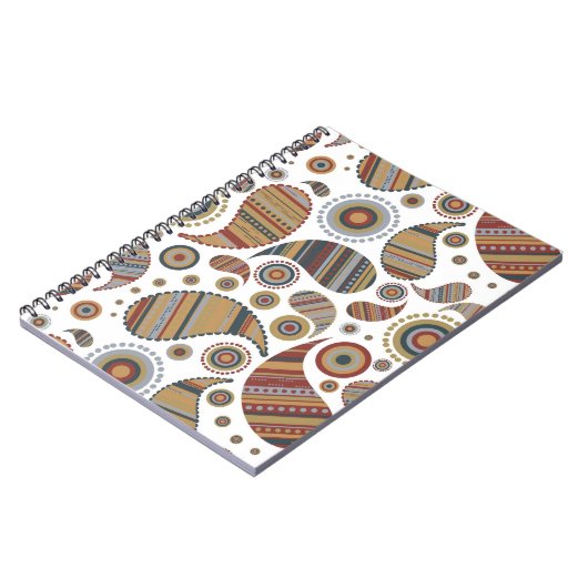 Paisley Notebook Notizblock (Linke Seite)